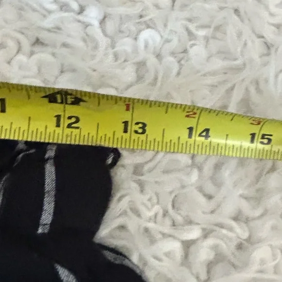 American Eagle Palazzo Pants Striped Drawstring Pull On Pockets M - Picture 11 of 14